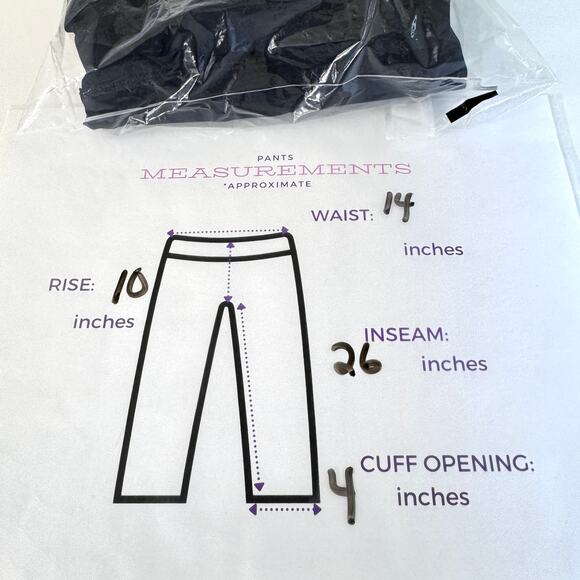 Vuori Womens Stride Legging Size M 7/8 Length Stretch Active Workout Black - Picture 9 of 9